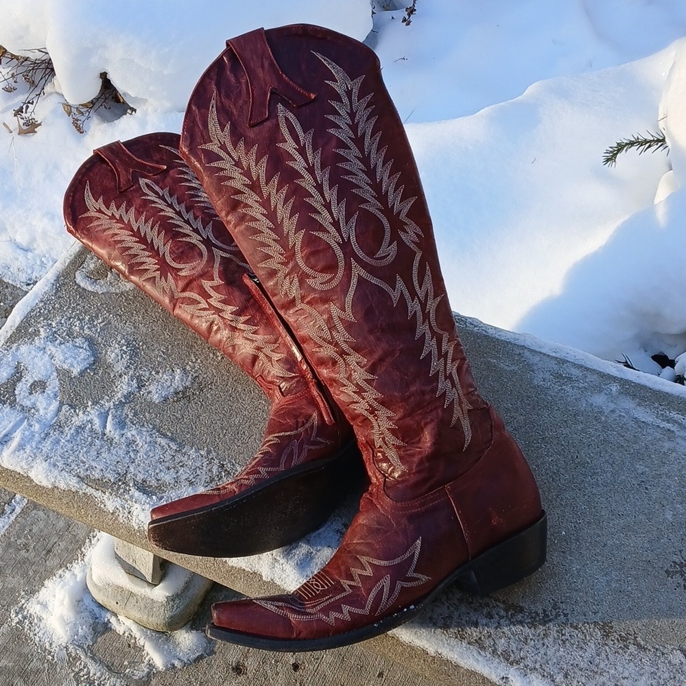 Old Gringo Red Mayra Boot Sz 9B - Picture 13 of 16